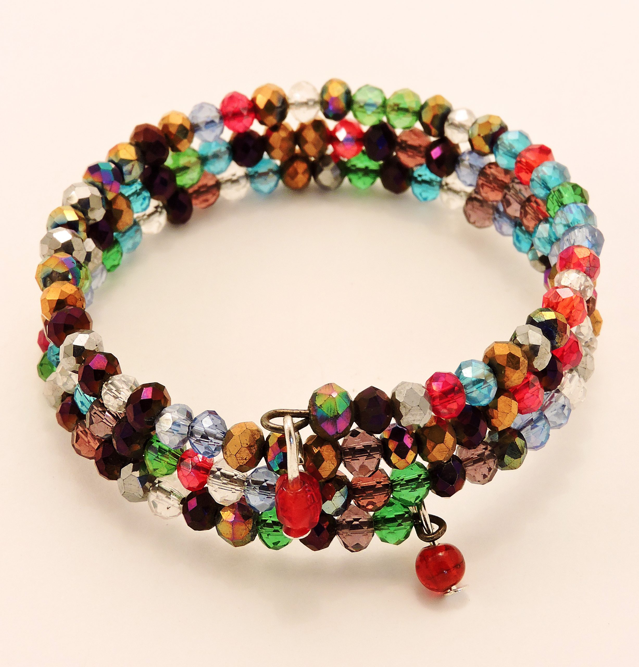 Bracelet escargot multicolore