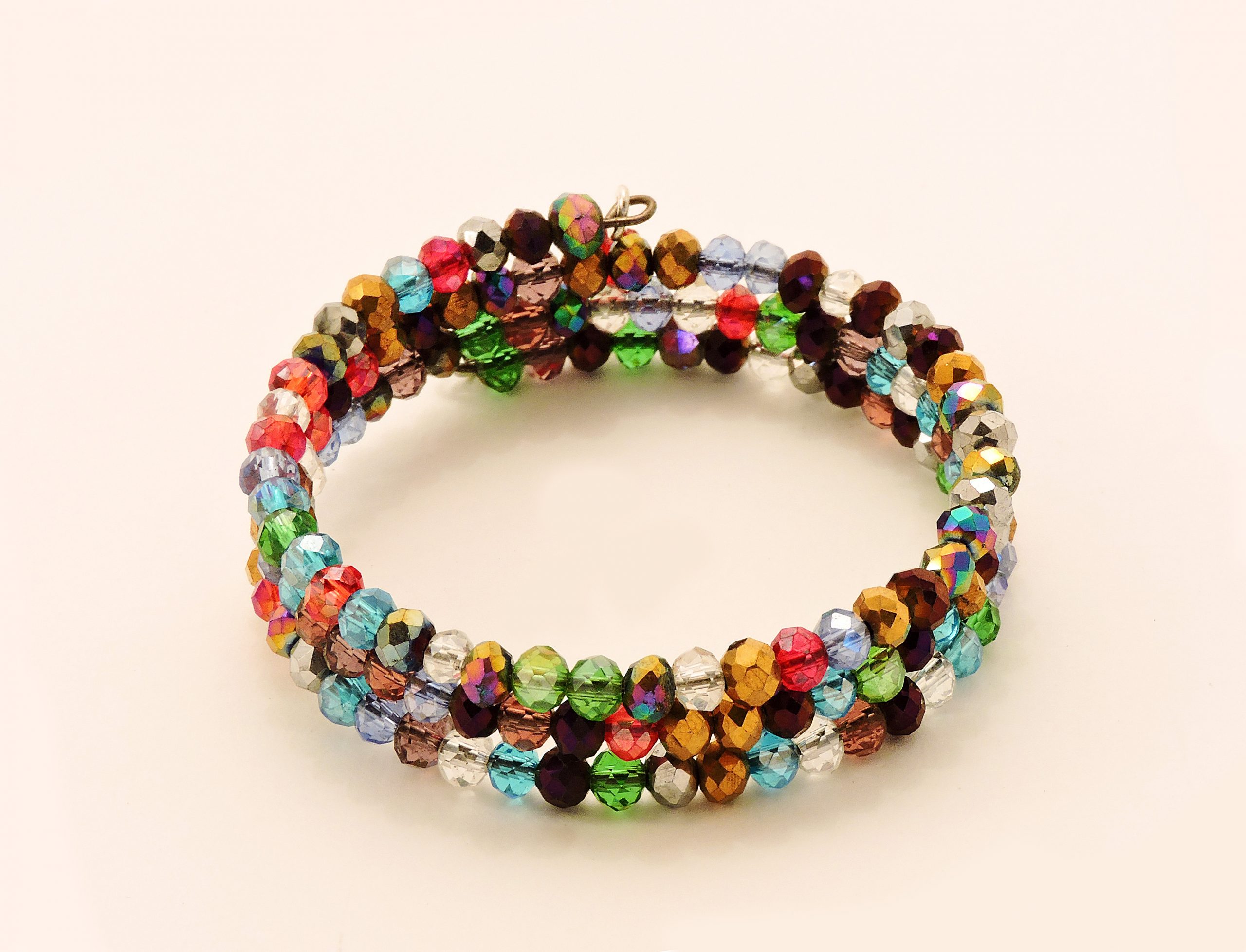 Bracelet escargot multicolore