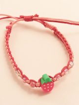 Bracelet fille fraise
