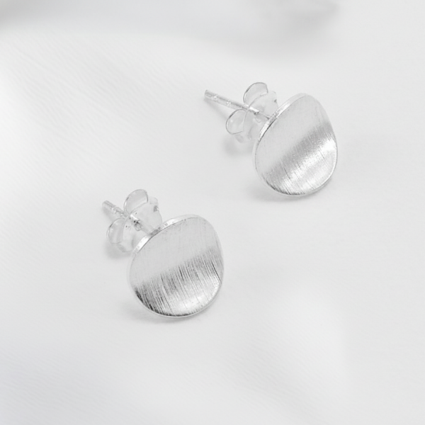 Boucles puces argent