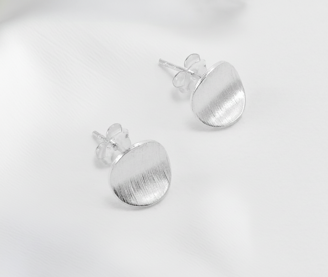 Boucles puces argent
