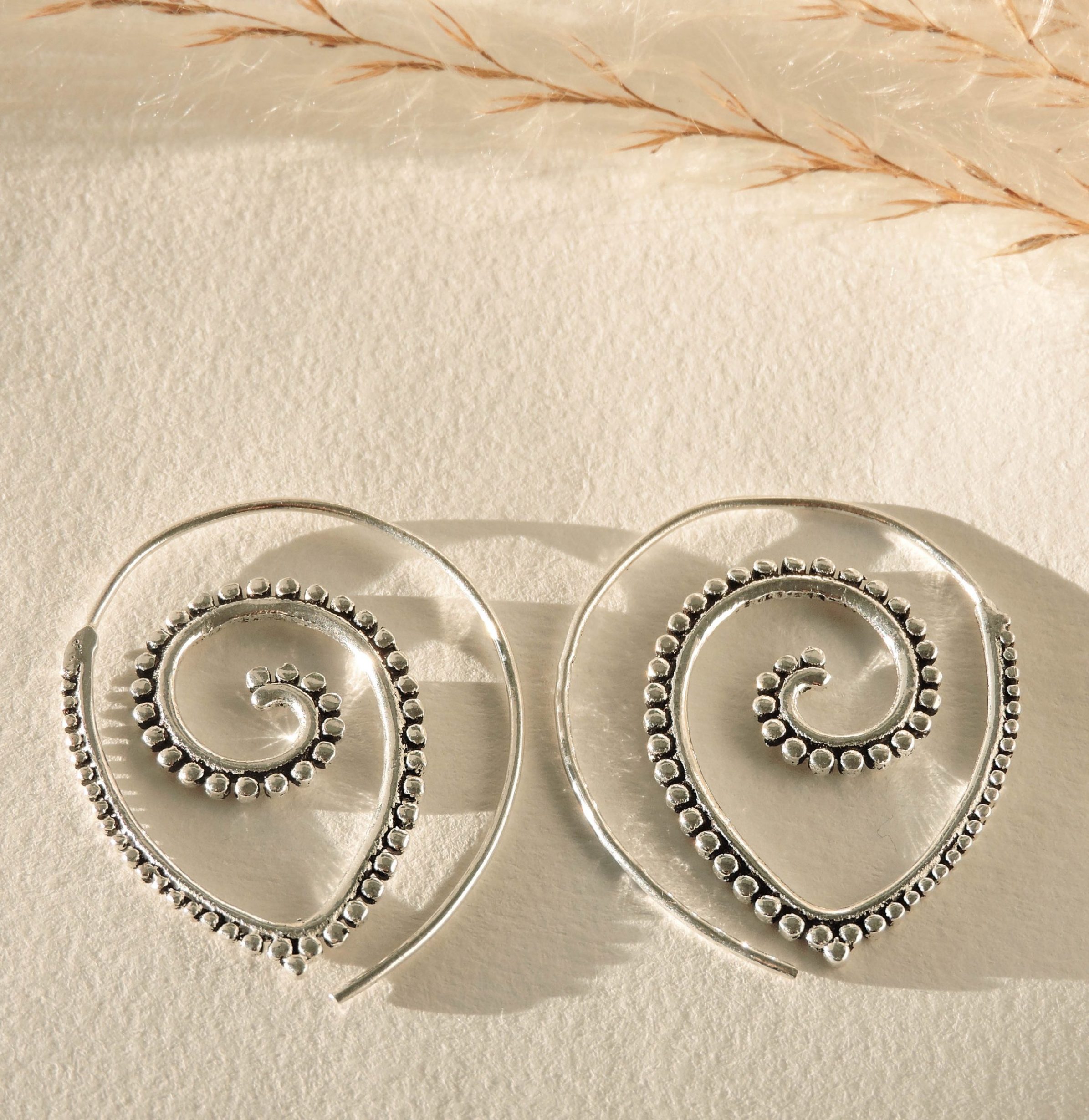 Boucles d'oreilles spirales Boucles d'oreilles spirales