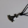 Collier étain marteau thor Collier étain marteau thor