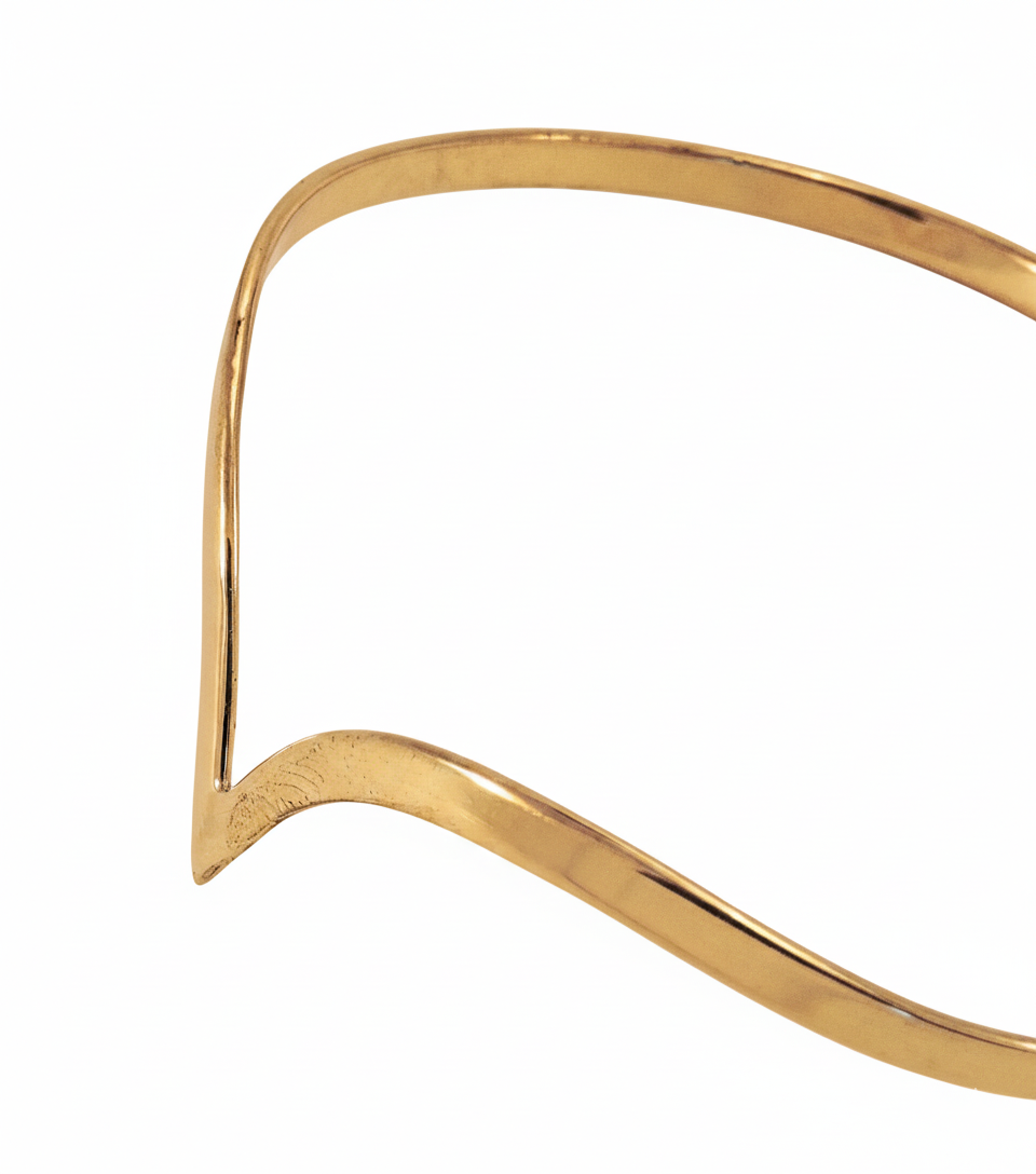 Bracelet jonc en laiton