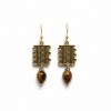 Boucles d'oreilles oeil de tigre Boucles d'oreilles oeil de tigre